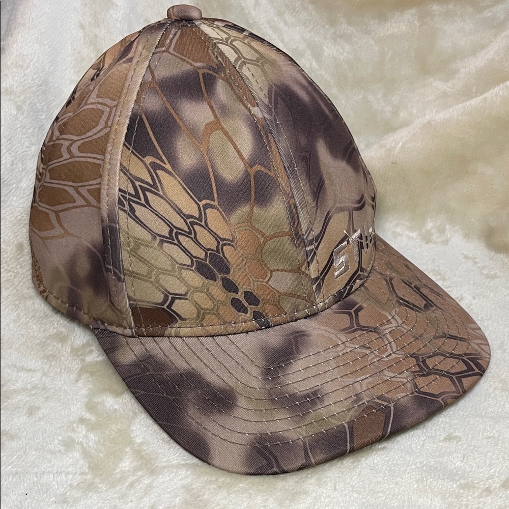 Stihl Outfitters Apparel Kryptex Highlander Camo Pattern Baseball Cap